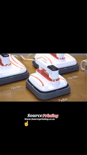 🔥 Portable 5-in-1 Combo Heat Press Machine – R5999 Compact. Reliable. Ideal for anyone starting or expanding a custom printing business. Includes: • 25x30 cm flat press – T-shirts, hoodies, bags, mousepads • Cap press – hats and beanies • 13 cm and 16 cm plate presses – ceramic and sublimation designs • Standard mug press – 11oz mugs You can press: T-shirts, caps, mugs, plates, tote bags, pillowcases, and more. FREE nationwide delivery Limited stock available 📲 Phone / WhatsApp: 27 12 035 1963