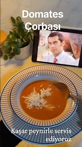Beraber domates çorbası yapıyoruz 🍅