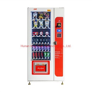 [Hot Item] Xy 24 Hour Self-Service Mini Vending Machine Supermarket Intelligent Bottled Canned Cola Harga Can Soda