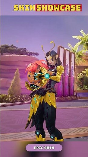 *FREE* Mantis Black & Gold Skin Showcase - Marvel Rivals