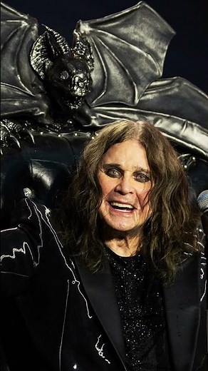Ozzy Osbourne’s Final Concert: A Throne, A Farewell, A Legend Ends #ozzyosbourne