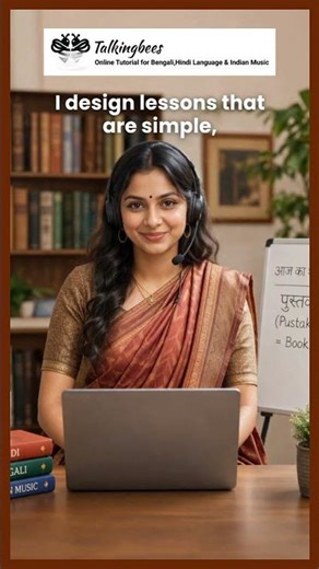 Learn Bengali & Hindi Online with a Native Tutor! 🌏🗣️ #indianculture #indianmusic #languagelearning