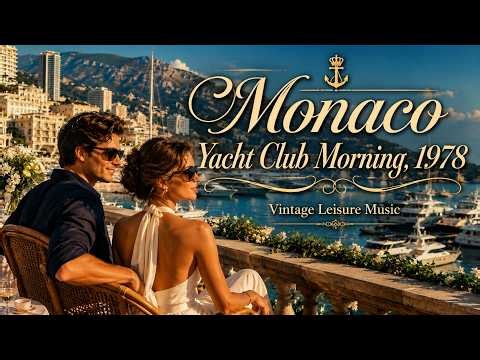 ⛵ Monaco Yacht Club Morning, 1978 | Vintage Leisure Music