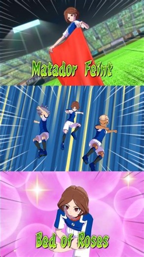 Endou Natsumi (Nelly Evans) Special Moves Collection [Inazuma Eleven Victory Road]