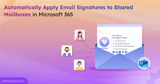 Create Email Signatures for Shared Mailboxes in Microsoft 365