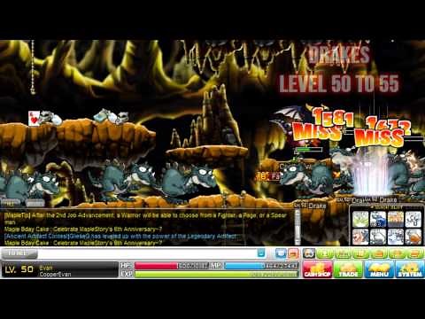 Maplestory Big Bang Evan training guide 30 to 70