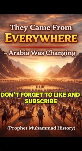 They Came From Everywhere Arabia Was Changing#ProphetMuhammad#IslamicHistory#YearOfDelegations