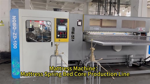 Mattress Making Machine Standard Innerspring Capacity 60-90 Sheets/8 Hours(1800mm*2000mm) Mattress Spring Bed Core Machine