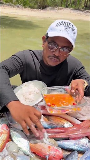 Fresh Caught Salty Fish Kinilaw | Asian Style Beachside Seafood