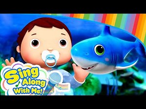 Shark Dance Song | KARAOKE! | Sing Along With Me! | Kids Songs