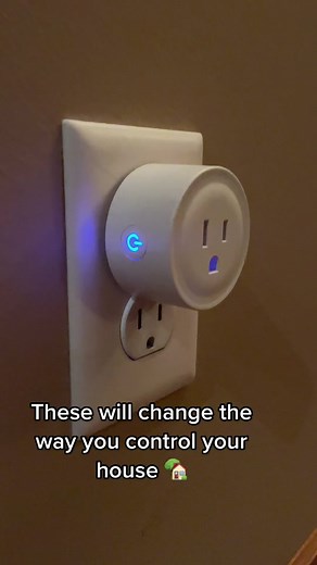 These Smart Plugs are changing the game…🏡😳#smartplug #house #smarthometechnology #smarthome #plug #alexa #googlevoice #fyp