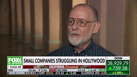 Los Angeles-based film and TV production plummets