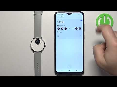 How to Set Alarm Clock on WITHINGS Scanwatch Light