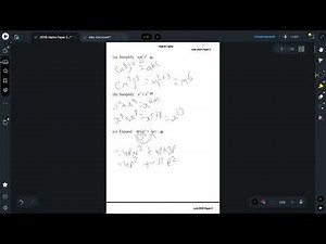 GCSE Maths Paper 2 Revision (Edexcel Higher) Session 1