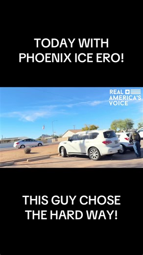EXCLUSIVE WITH PHOENIX ICE TODAY: Illegal alien with final order of removal who has absconded from #ICE found out the hard way when he was caught today in Phoenix, Arizona and failed to comply. Public service announcement; if you’re ordered deported, it’s time to go. Don’t listen to the liberal activists who are giving terrible advice. Follow the law or you will be subject to the consequences. This guy is getting a one-way ticket back to his home in Ecuador. If you’d like that plus a little bit 