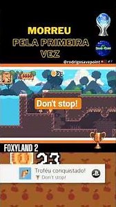 Don´t Stop! | Trophy | FoxyLand 2 #rodrigosavepoint #trophyguide #platinumtrophy