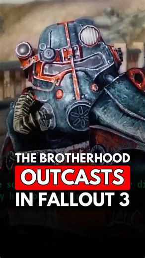 Harkness makes a reference to the Brotherhood Outcasts #Oxhorn #Fallout #falloutlore | Brandon M. Dennis