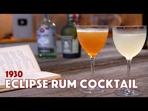 Vintage Rum Cocktail Experiment | The Eclipse from 1930