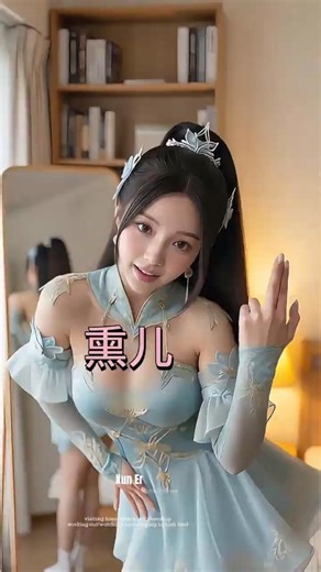 当斗破角色来到舞蹈区-熏儿 When characters from Battle Through the Heavens come to the dance floor - Xun'er