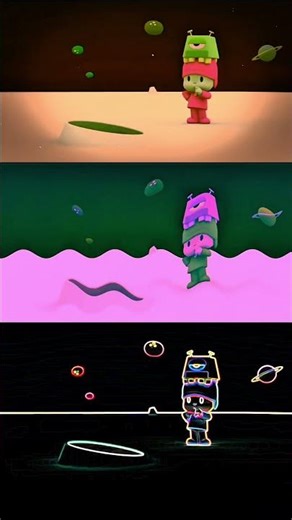 👾 POCOYO in ENGLISH - Scary Noises 👾 _ effects sponsored by Klasky Csupo #short 💥