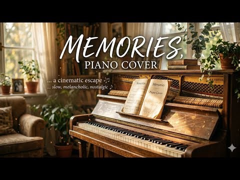 Memories 🩶 | Piano Cover | Full Song