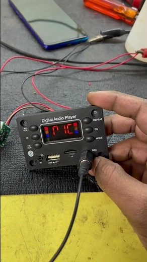 Digital Audio Player MP3 kit with MIC #shorts #mp3kit #bluetoothmodule