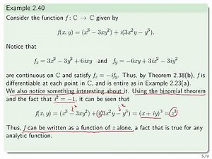 Applications of Cauchy-Riemann Equations | Complex Analysis | Lecture 21