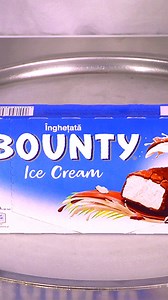 Bounty Ice Cream Rolls: Massive Coconut Satisfaction! | ASMR 🥥 #icecreamrolls #icecream #asmr #satisfying #bounty #treats | Ice Cream Rolls