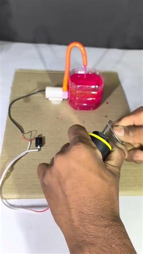 How to Run a Water Pump with Gear Motor Generator DC Motor |#dcmotor