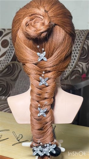 Trendy hairstyle💄❤️🧿 #bridelmakup #makeup #hairstyle #shortsfeed #shorts #shortsvideo