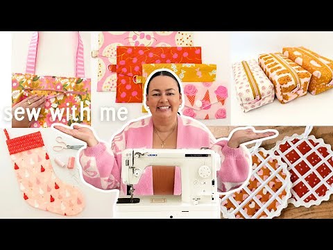 Sew With Me! 3 Hours of Free & Easy DIY Christmas Gift Ideas