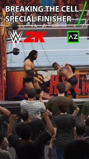 Breaking the Cell - Special Finisher - Hell in a Cell Match - WWE 2K Games #wwe #pc #ps5 #gameplay