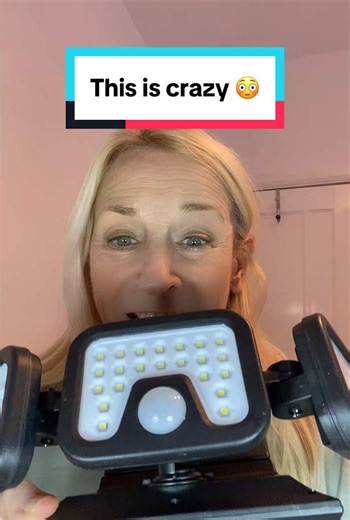 This is crazy 😳 Bright solar powered security light with motion sensor. Easy to install, waterproof, and perfect for gardens, driveways & patios. Tap 🛍️to shop now! #solarlight #securitylight #motionsensorlight #outdoorlighting #ledoutdoorlight