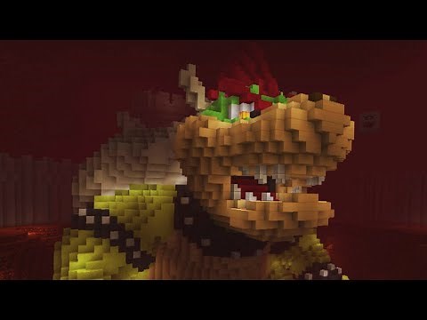 Super Mario Mash-Up Pack for Minecraft - Bowser's Castle!