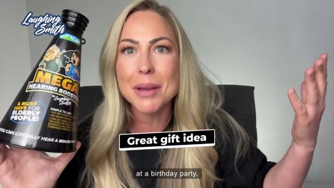 Mega Hearing Booster - Prank Hearing Amplifier Ear Trumpet - Senior Gag Gifts & Over the Hill Party Supplies for 40th, 50th, 60th & 70th - Great Ear Horn & Fake Hearing Aids Joke - Megaphone for Kids