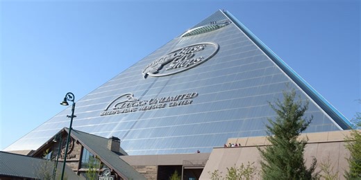 The world's tenth biggest pyramid is in Tennessee - and it's a shop