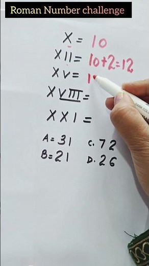 Roman Numbers Challenge