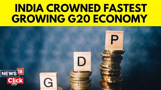India shines as the fastest-growing G20 economy, with a robust GDP growth forecast of 7% for 2024 News18's Pallavi shares the latest insights on this remarkable achievement #IndiaEconomy #G20 #GDPGrowth #GDP | News18