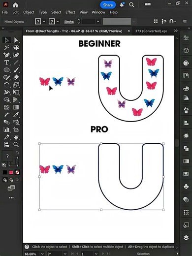 Adobe Illustrator 2026 - Using Fillinger Script for Decorative #adobeillustrator #ducthangds