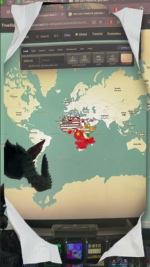Website no one talks about (Part 468) Discover the true size of a country.