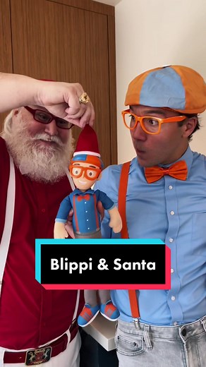 I wonder…what does Santa do during the summertime?! #blippi #blippiofficial #blippitok #blippifan #santa #santajclaus #friendship #bestfriends #moonbugentertainment @Santa Claus 🎅🏻 ✨❄️