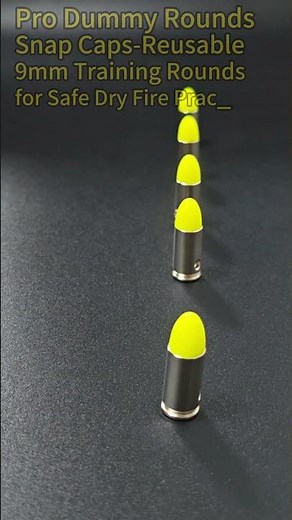 Professional-Grade 9mm Snap Caps: The Essential Training Tool 🎁10% off