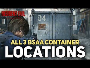 Resident Evil Requiem - All 3 BSAA Container Locations