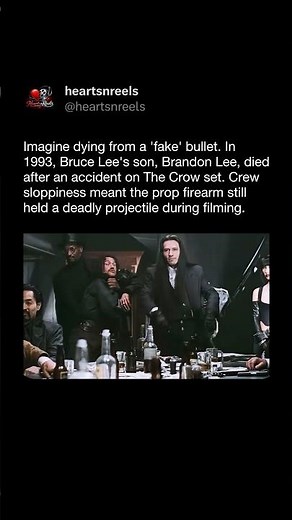 The Crow (1994): The On-Set Accident That Took Brandon Lee