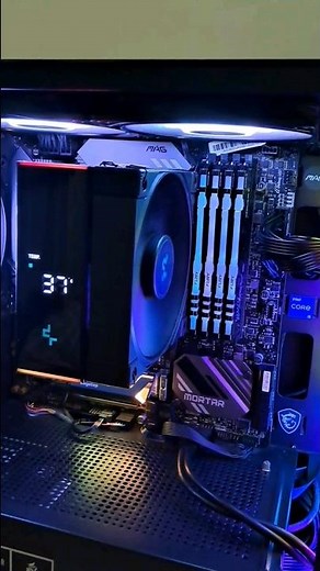 Deepcool AK400 Digital. Unboxing, install, testing, and using.