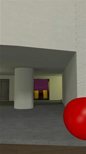 Throwing a Water Balloon at 3D Nextbot #gmod #nextbotchase #memes