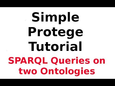 A Simple Protege Tutorial 10: Running SPARQL Queries on both Ontologies