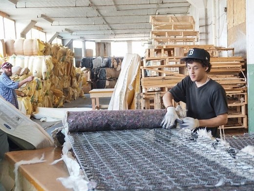 Burlington: Mattress Recycling Program Helps Environment, Youth