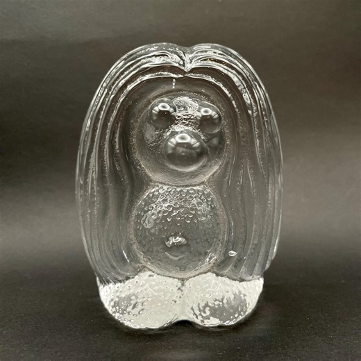 Swedish Glass Troll by Peter Johansson for Bergdala - Etsy