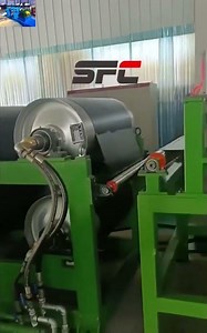 Working Video of Calendering Machine